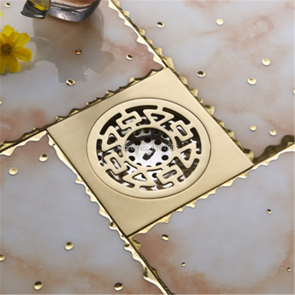 Канальный дренаж для душа удаление запаха пола с китайскими иероглифами