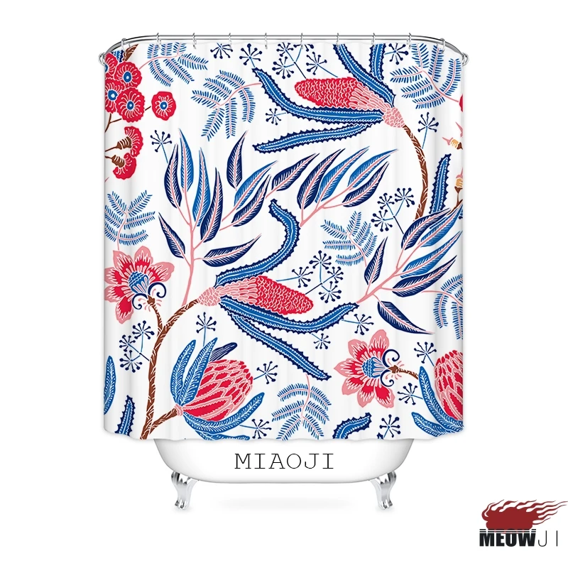 [MIAOJI] красивый ботанический сад элегантный цветочный художественный узор