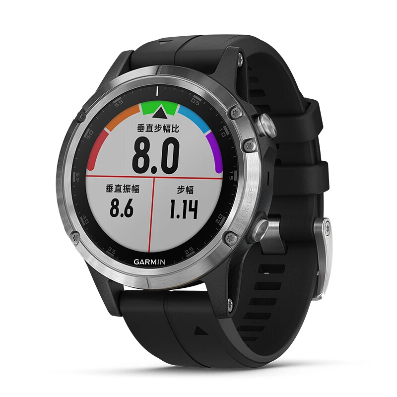 GARMIN fenix 5 Plus Премиум мультиспортивные GPS умные часы с пульсометром на запястье