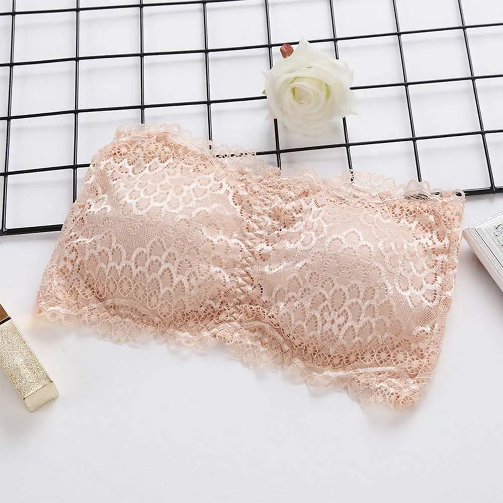 Skin Blinvas, бюстгальтер, беспроводной, пуш-ап, бюстгальтер, нижнее белье, бюстгальтеры для женщин, кружевной бюстгальтер без бретелек, невидимый, бесшовный, сексуальный бюстгальтер - Цвет: Skin