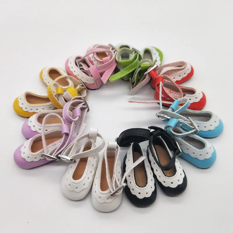 

1Pair Doll Accessories Shoes 5CM BJD Doll Shoes For Russian Dolls