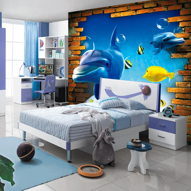 Росписи 3d трехмерная личность росписи КТВ обои детская для гостиной|wallpapers for living