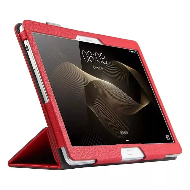 Высококачественный чехол-подставка из натуральной кожи для Huawei MediaPad M2 10 |