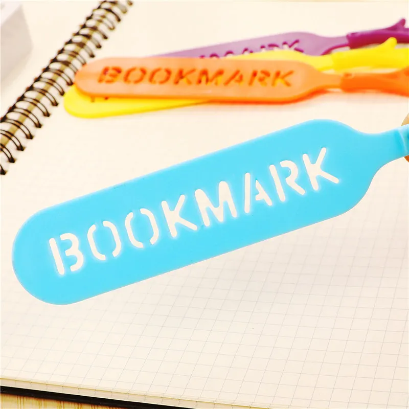 4 шт./лот помощь мне красочная закладка papelaria boekenlegger закладки для книг зажим