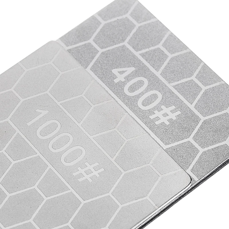 Двухсторонний точильный алмазный камень для ножей 400 #1000 #|Абразивные