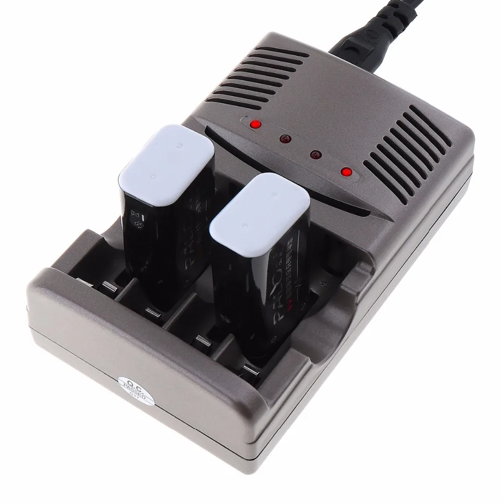 PALO 4 слота Смарт быстрое зарядное устройство с защитой от перегрузки по току для Ni