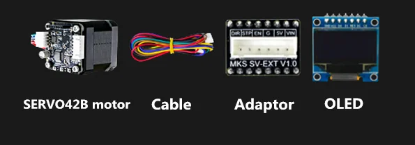 Makerbase MKS SERVO42B 3D принтер замкнутый контур шаговый двигатель сервопривод шаговый двигатель SMT32 замкнутый контур контроллер двигателя для Nema 17