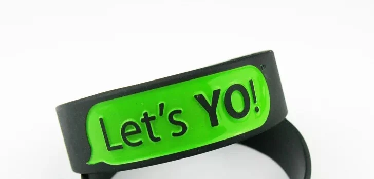 Силиконовый браслет Let's YO! 1 ''Бесплатная доставка | Украшения и аксессуары