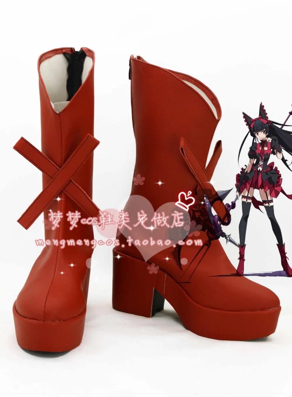 Ворота: Jieitai Kanochi nite Kaku Tatakaeri Rory Mercury косплей обувь сапоги на заказ 2487 | Тематическая