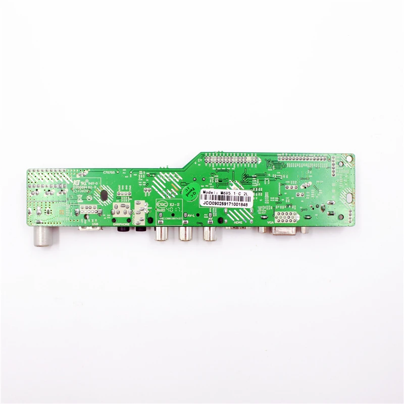 ЖК дисплей ТВ плата контроллера с AV VGA Аудио USB HDMI порт подключения типа c: