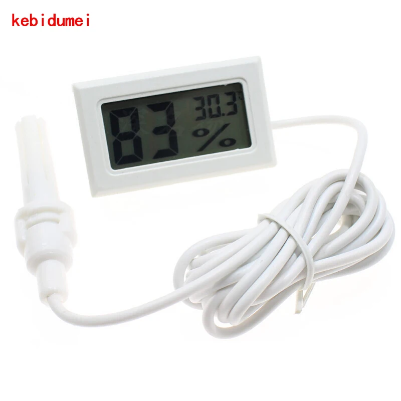 1 шт мини ЖК дисплей Дисплей цифровым термометром и гигрометром декоративные