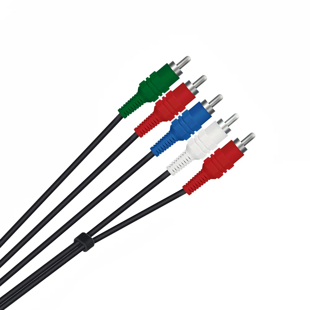 5RCA Y/Pr/Pb Аудио Видео AV компонент кабеля Шнур Линия для sony playstation 2/3 PS2 PS3 консоли системы для мониторинга HDTV провода