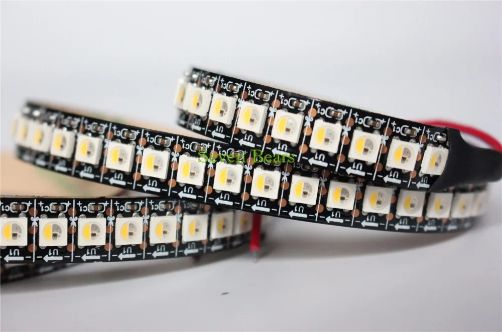 Модифицируемая Светодиодная лента SK6812 RGBW RGBWW RGBNW 1 м 4 цвета в неводостойкая IP20 144