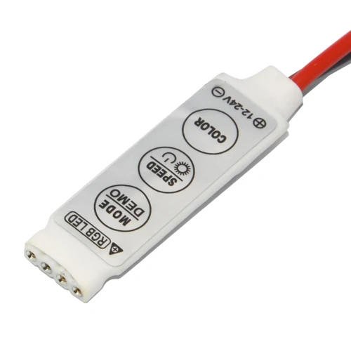 Контроллер RGB с диммером 19 режимов 20 цветов 12 В 24 6 А|rgb controller|controler dimmerrgb dimmer controller |