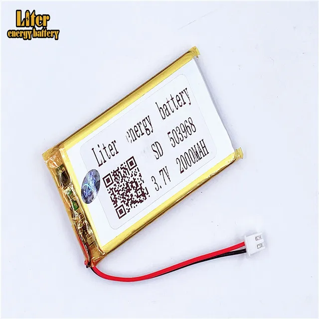 XHR-2P 2.54 2000mAh 3.7V in the special offer core lithium polymer battery 503968 504070 | Электроника