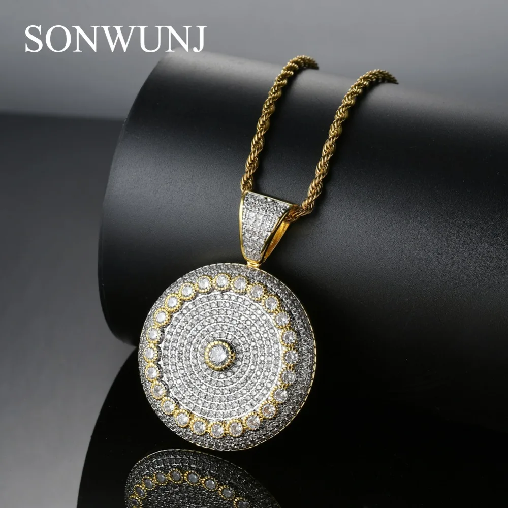 Шикарное платье в стиле хип-хоп кулон латунные микро проложить с горный хрусталь