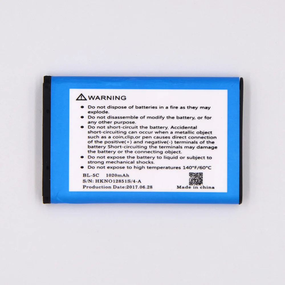 HKFASTEL BL-5C BL 5C мобильного телефона Батарея для Nokia 1100 1101 1110 1110i 1112 1200 1208 1209 2700 3100 3110