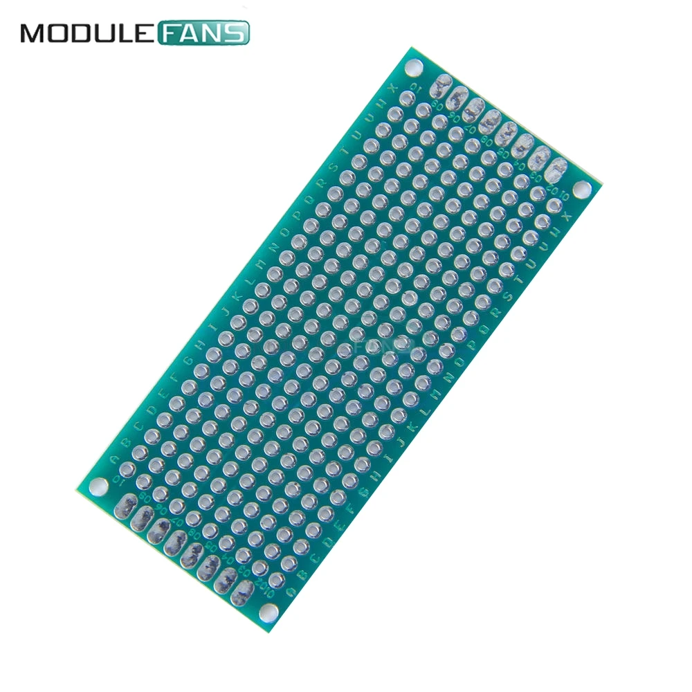 Комплект из 2 предметов двойная сторона Прототип PCB плата Луженая Универсальная