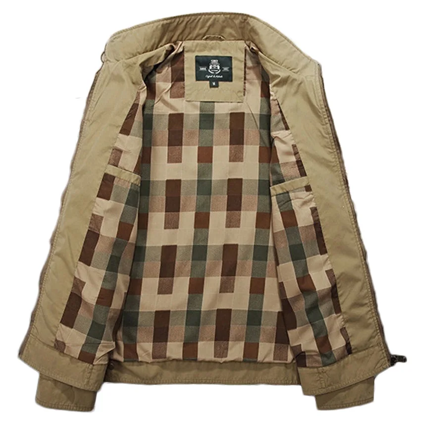 Модная куртка мужская outerar AFS Jeep хлопковая Высококачественная деловая 135D |