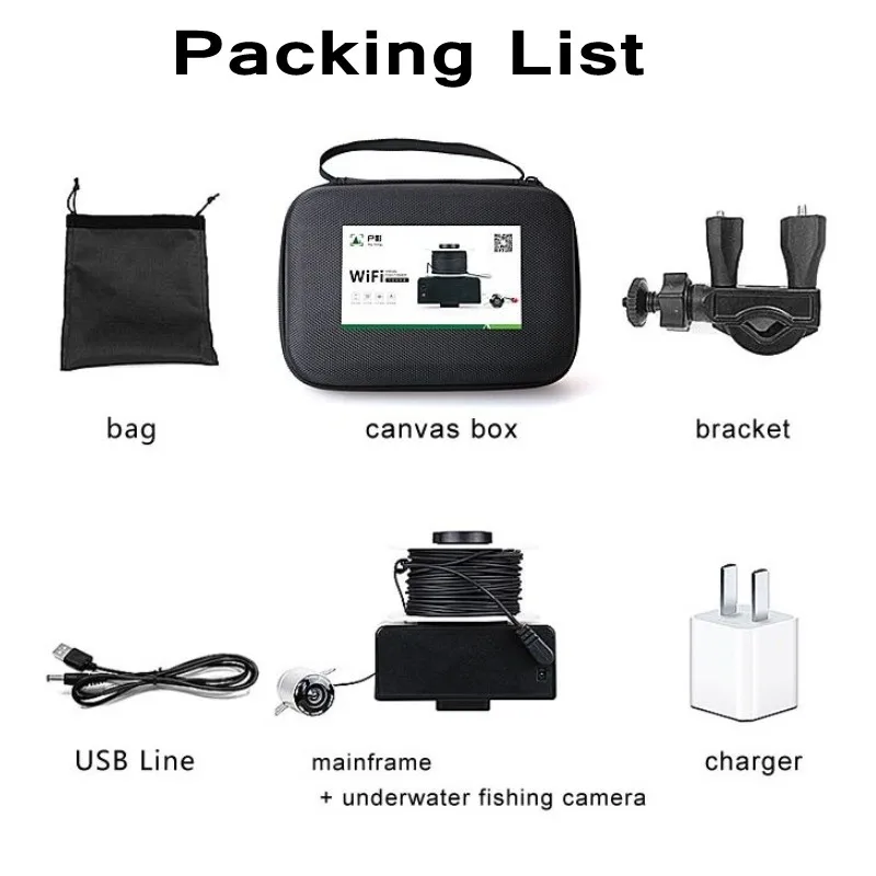 Новейший визуальный рыбопоисковый прибор визуального типа для лески X5 30 м Wi Fi