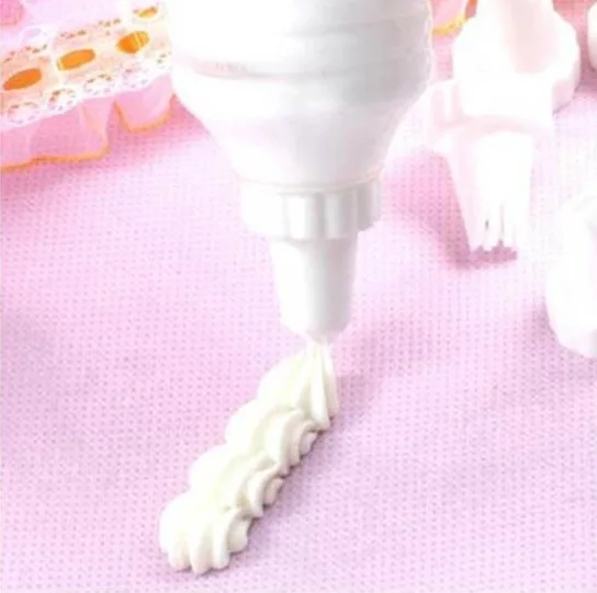 Тонкий шприц для украшения тортов глазури крема 8 предметов использования на