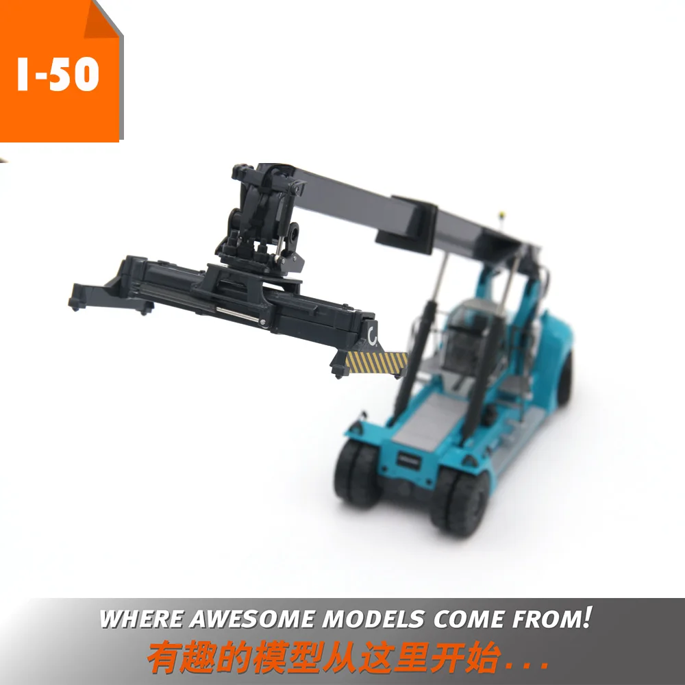 Модель из сплава подарок модель KONE 1:50 контейнер фронтальный кран Инженерная