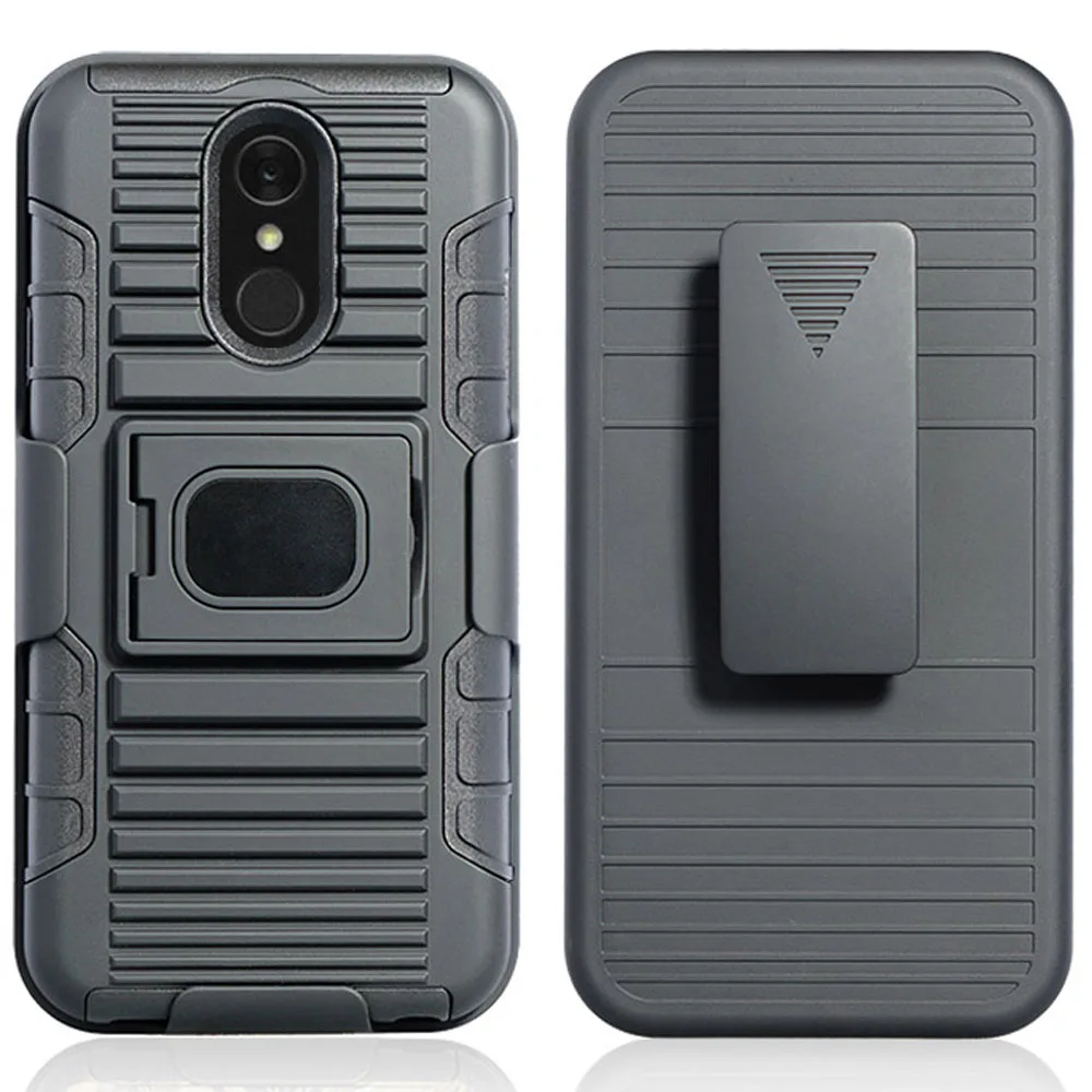 Для LG Q7/Q7 + Plus/Q7 Alpha чехол Heavy Duty магнитное кольцо повышенной прочности с