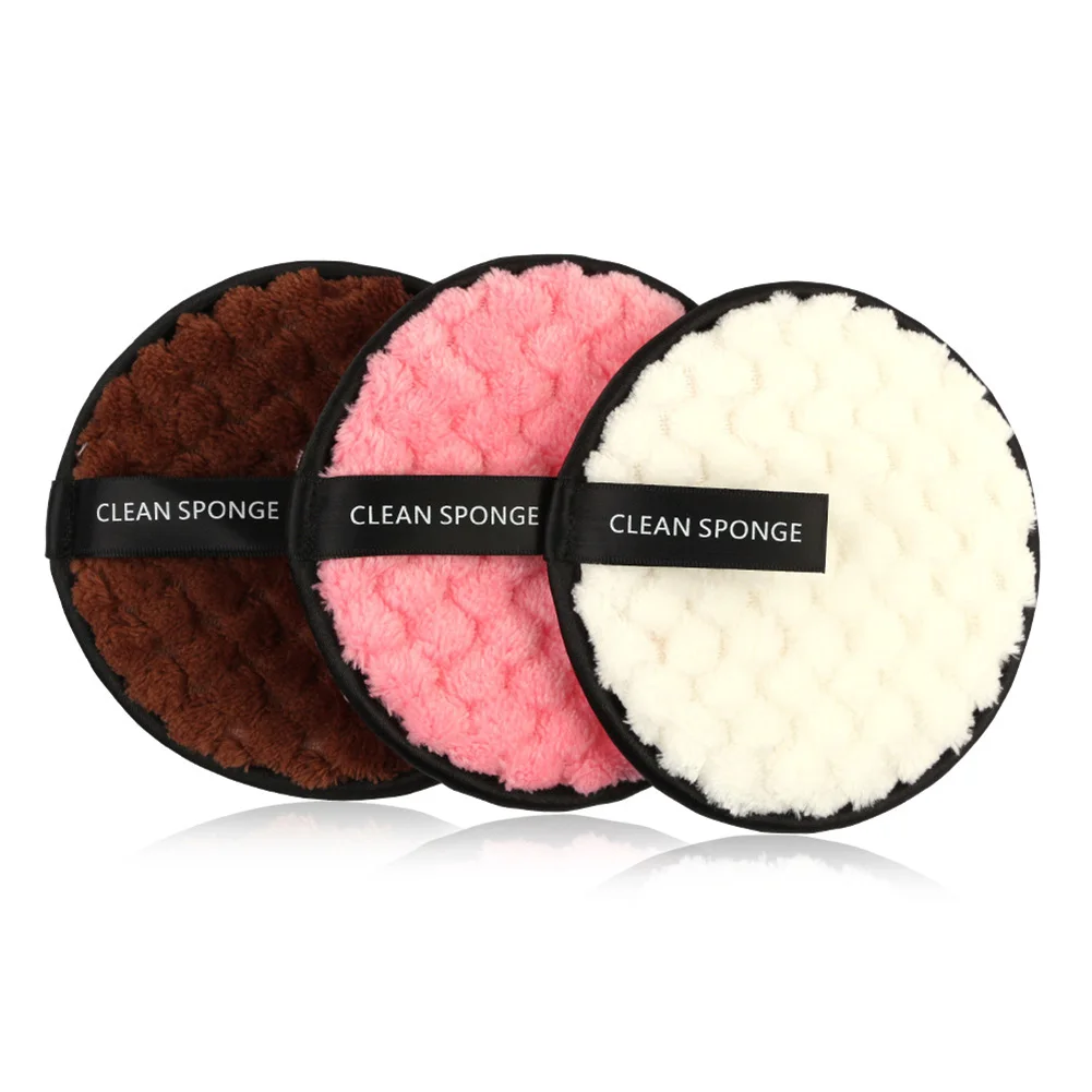 Remover Skin Care Soft Lazy People Tools Microfiber Makeup Removing Puff Sponge Practical Face Wash Cleansing Cosmetic Pad |