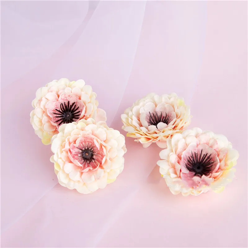 5 шт./лот 7 см высококачественные шелковые искусственные цветы с маргариткой