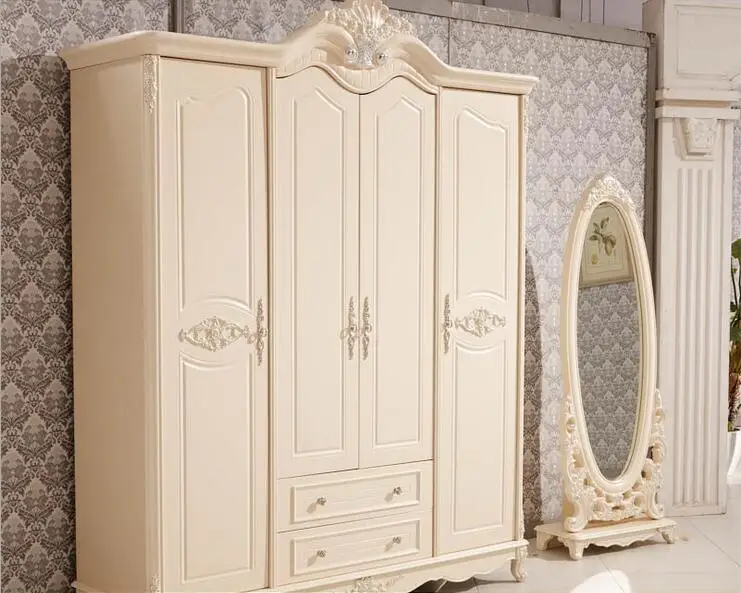 Шкаф с 5 дверями современный Европейский цельный гардероб французский мебельный
