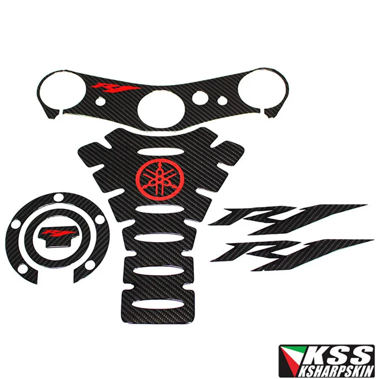 3D ADESIVI наклейка эмблема защиты Танк Pad Cas cap Fit YAMAHA YZF R1