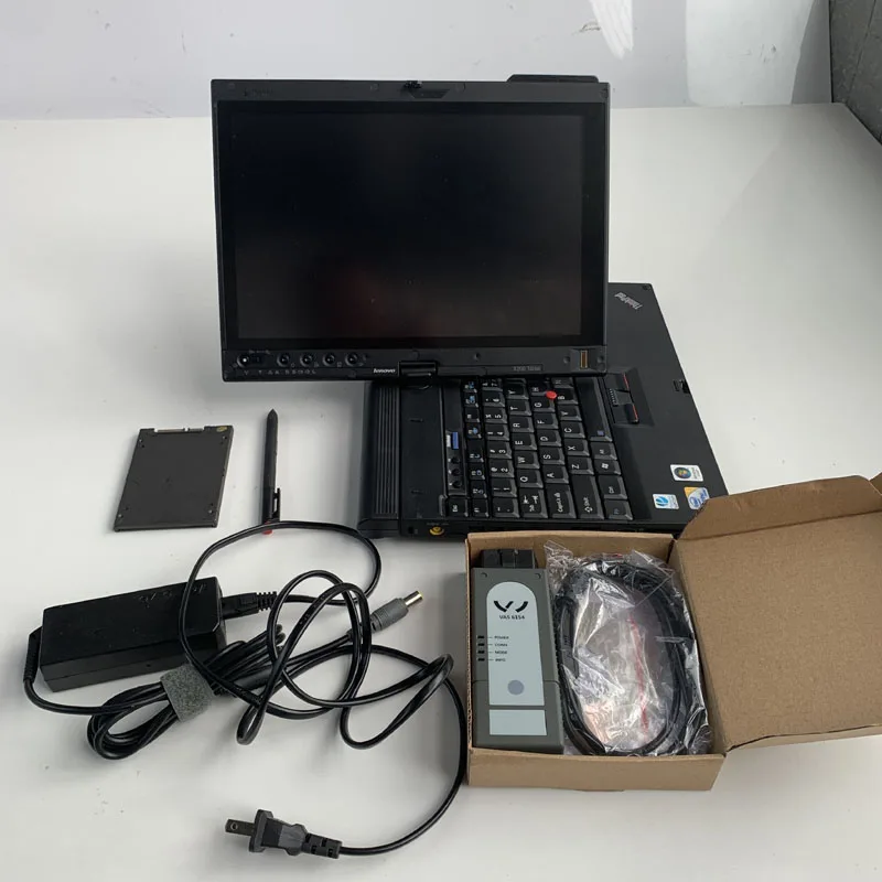 Полный чип VAS6154 OKI Odis V5.13 беспроводной VAS 6154 Pro автоматический диагностический Автомобильный сканер осязаемый X200T программное обеспечение для ноутбука HDD/SSD