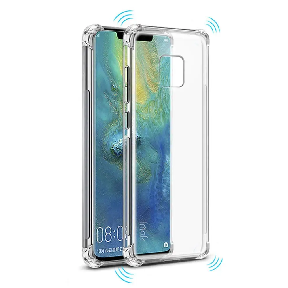 Амортизирующий Мягкий ТПУ чехол для телефона huawei mate 20 X Pro RS Lite |