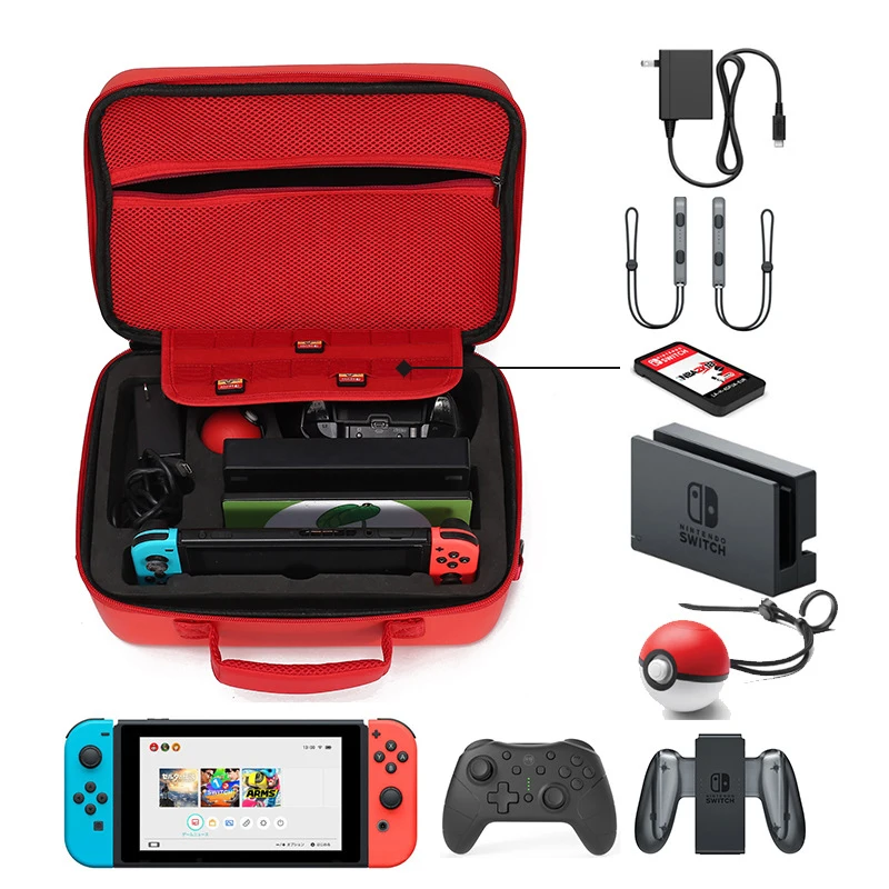 Сумка для рук для nintendo Switch для путешествий защитный чехол для nintendo Switch NS консоль Pokeball аксессуары для хранения