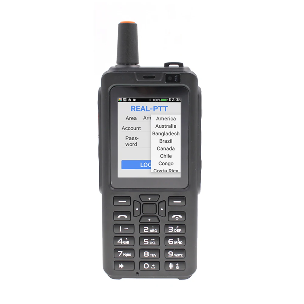 F40 Zello PTT портативная рация телефон сеть радио Wifi Радио Android 6,0 Bluetooth gps IP56 Водонепроницаемый двойной карты смартфон