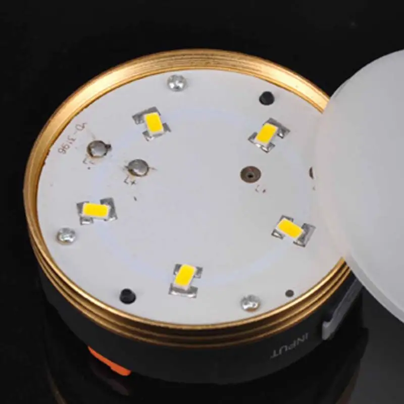 3 режима usb зарядка кемпинг огни 5LED Открытый палатки светильник аварийный светильник вспышка для зарядки мобильного телефона с магнитом#1025