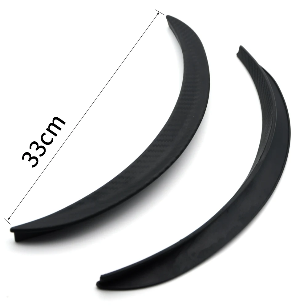 2 шт./набор универсальные накладки на крылья из углеродного волокна 33