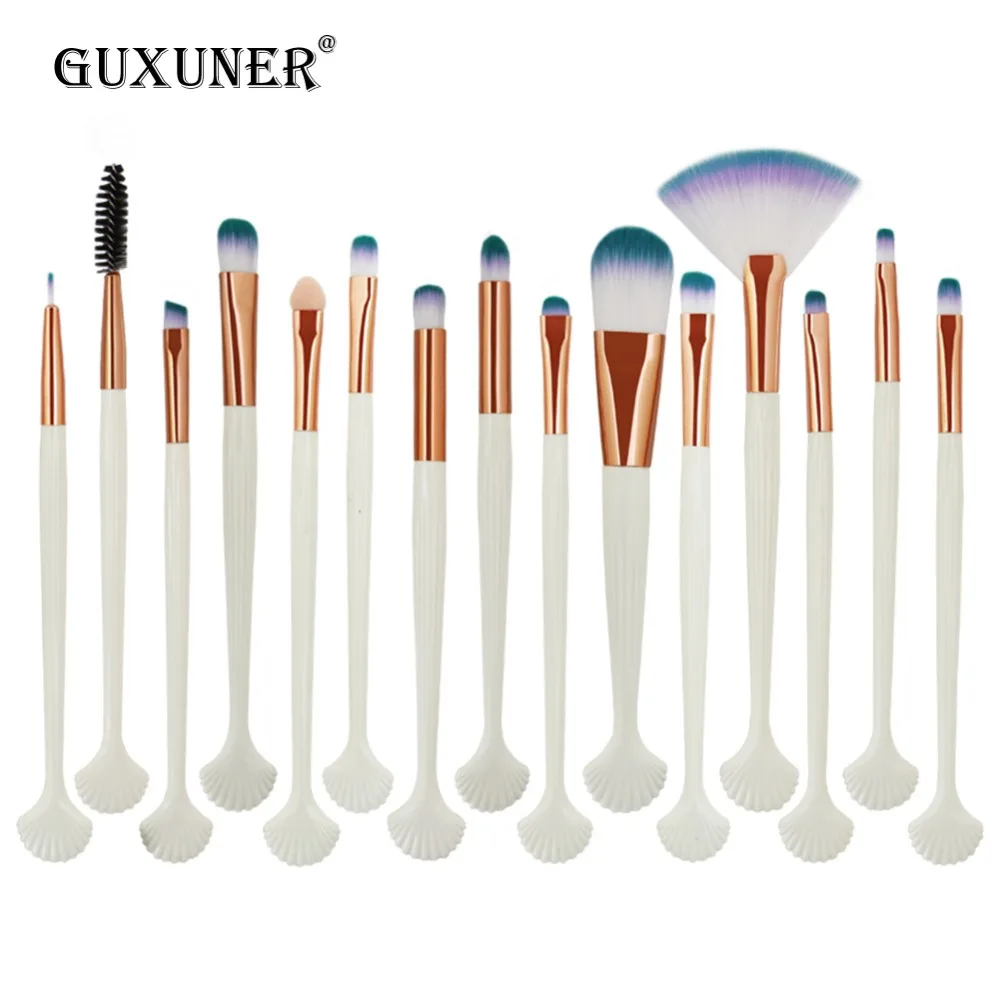 GUXUNER 6/10/15 шт. основа набор кистей для макияжа Мощность тени бровей губ корректор