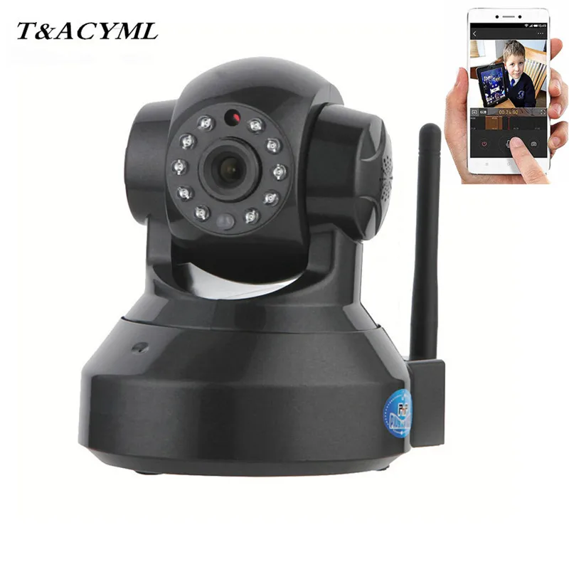 Wifi IP камера безопасности 720P робот HD Видео домашняя охранная камера наблюдения 360 IR-CUT видения двухсторонняя аудио камера обнаружения движения