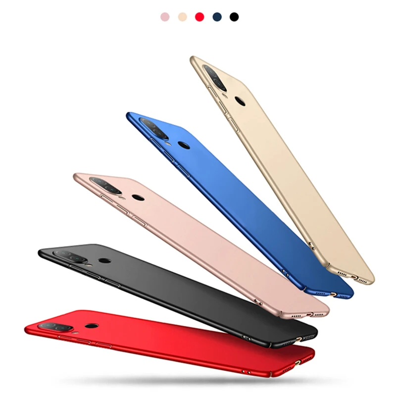 Чехол для Xiaomi Redmi Note 7 Pro ультра тонкий защитный жесткий чехол из поликарбоната |