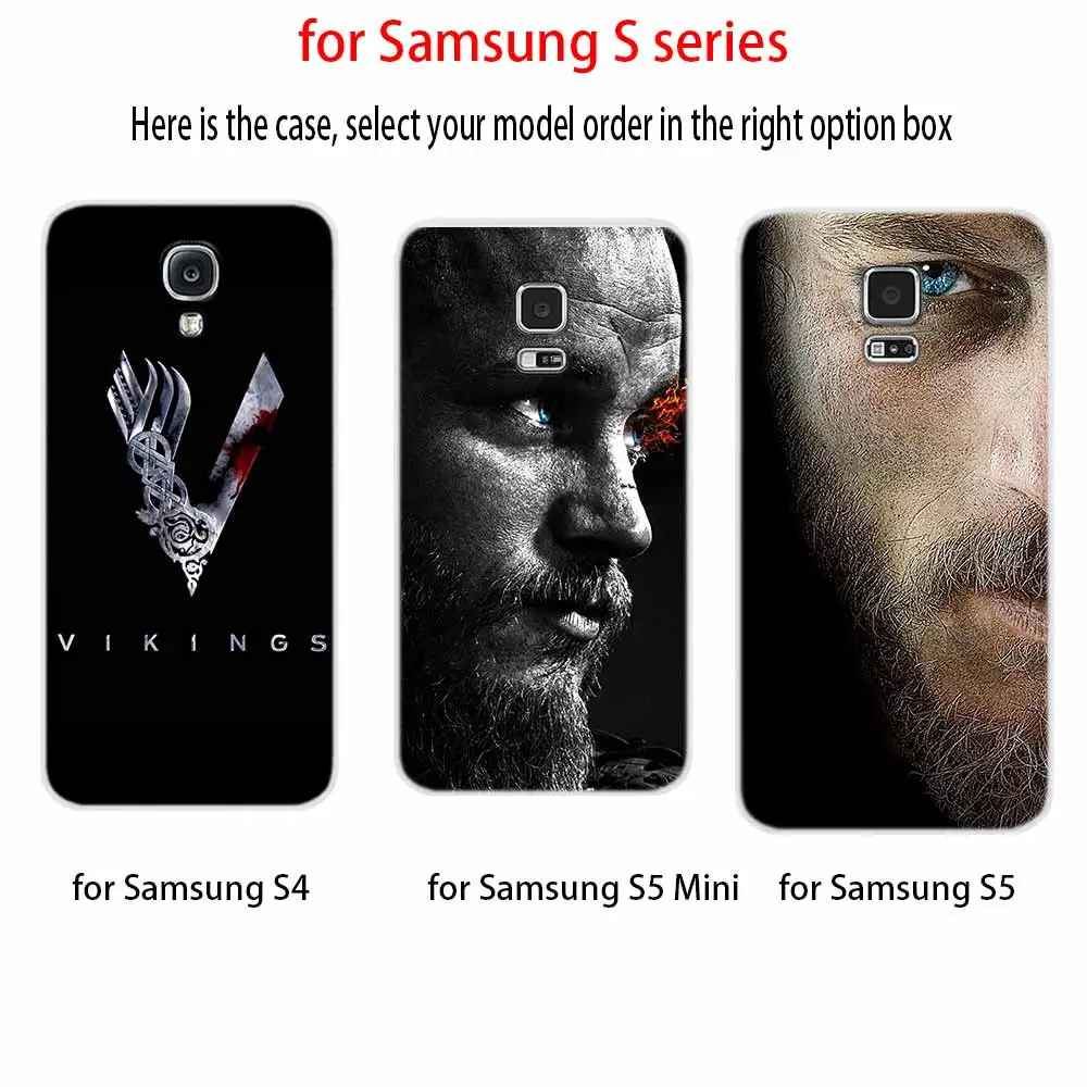 Мягкий чехол с логотипом серии vikings для Samsung Galaxy S7 Edge S8 S9 S10 S11 S20 S21 Plus Lite E Ultra |
