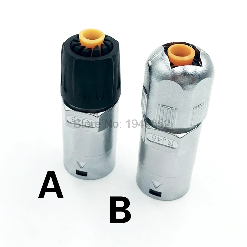 IP67 металлический RJ45 водонепроницаемый разъем мужские коннекторы Ethernet