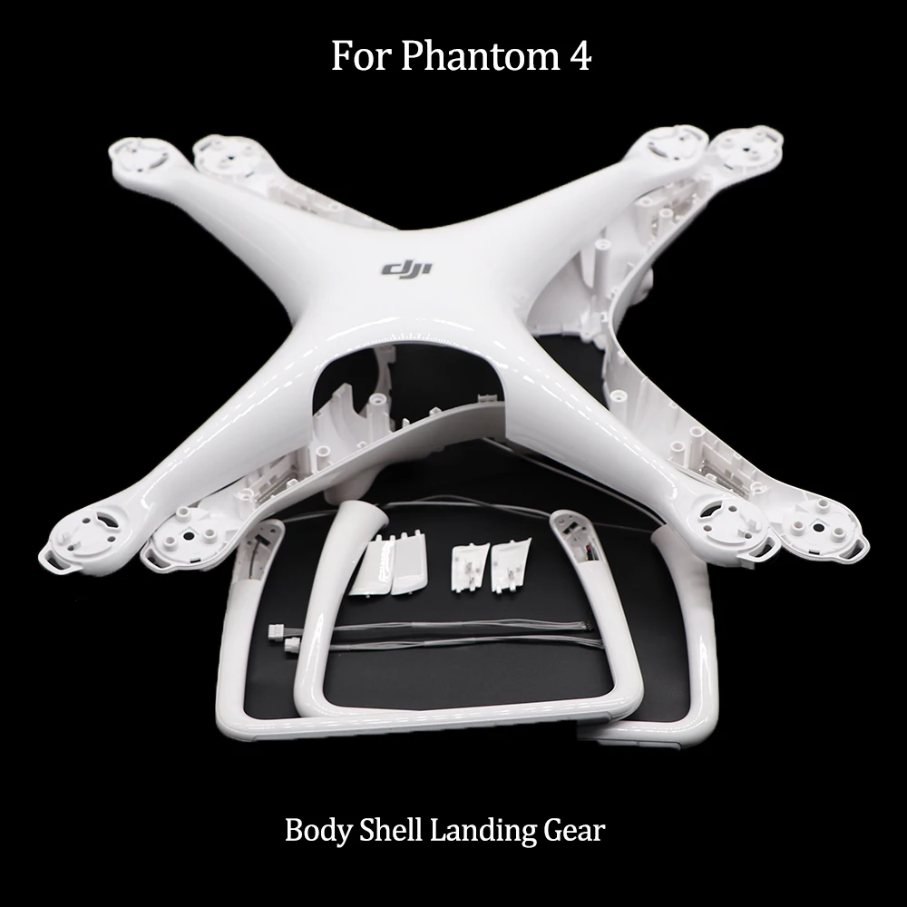 Замена для DJI Phantom 4 корпус оболочки шасси посадки верхняя средняя Крышка Ремонт