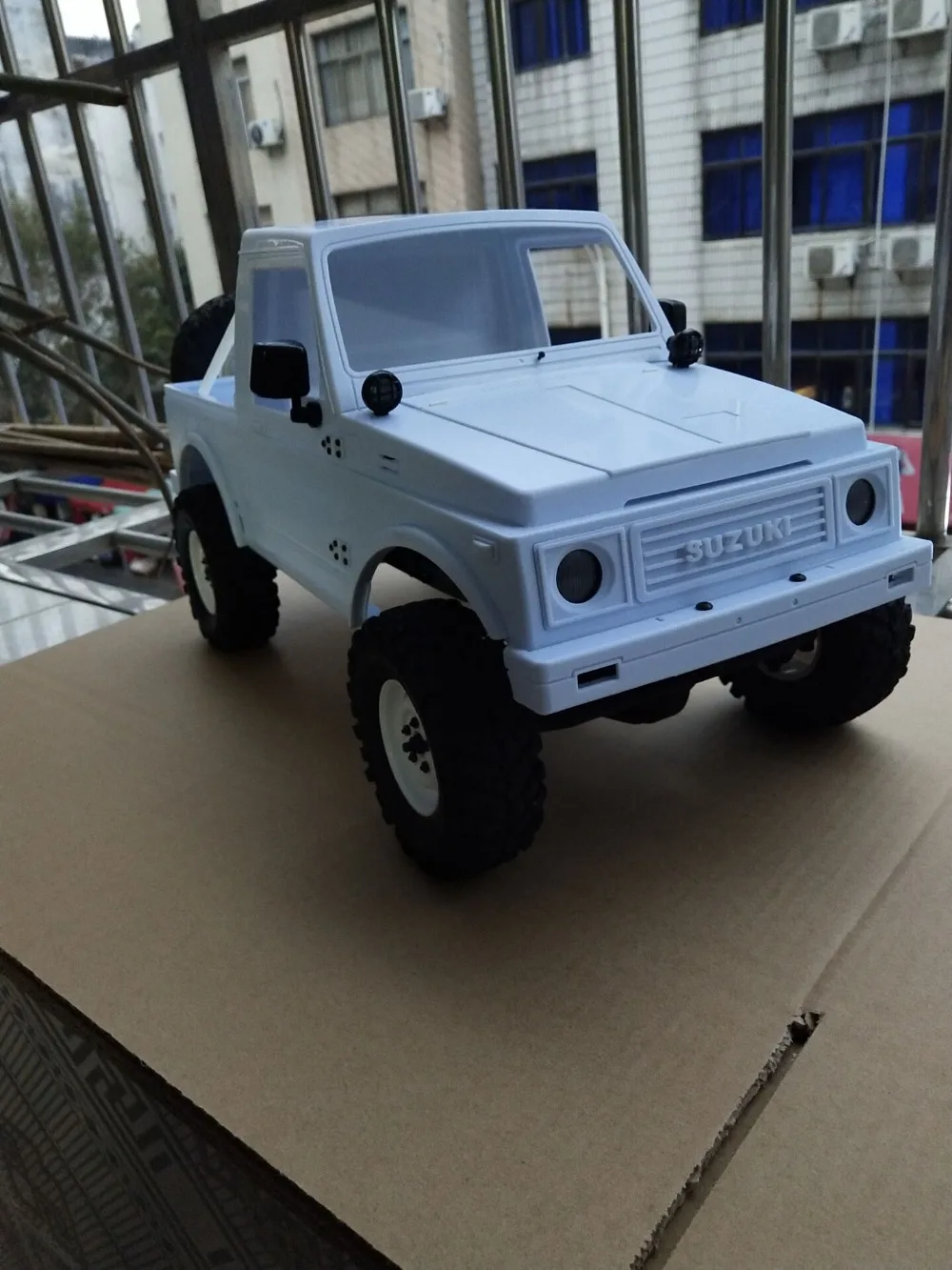 Жесткий Неокрашенный грузовик Toyota корпус для AXIAL SCX10 RC4WDD D90 JIMNY MST CMX CFX 1/10 Rock Cralwer
