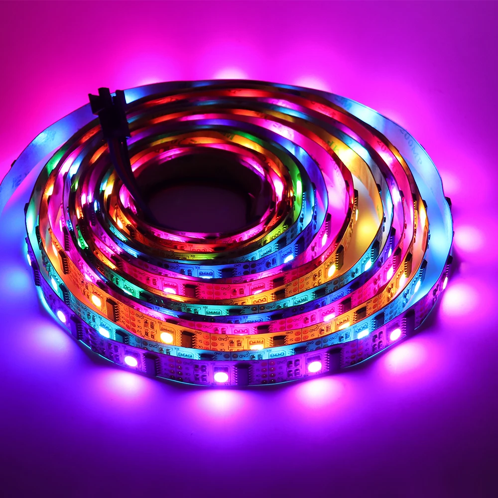 Светодиодная лента WS2801 2801 цветов 5050 RGB 32 светодиода 5 в постоянного тока 1 м