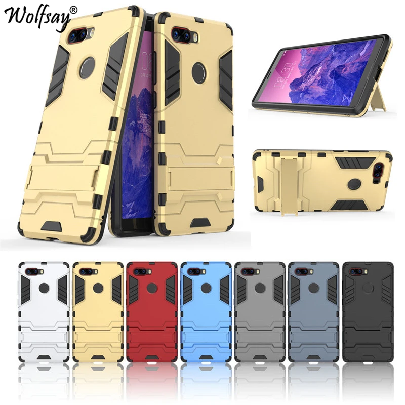 Чехол wolfsay для ZTE Nubia Z17S тонкий ПК + мягкий резиновый бронированный чехол телефона