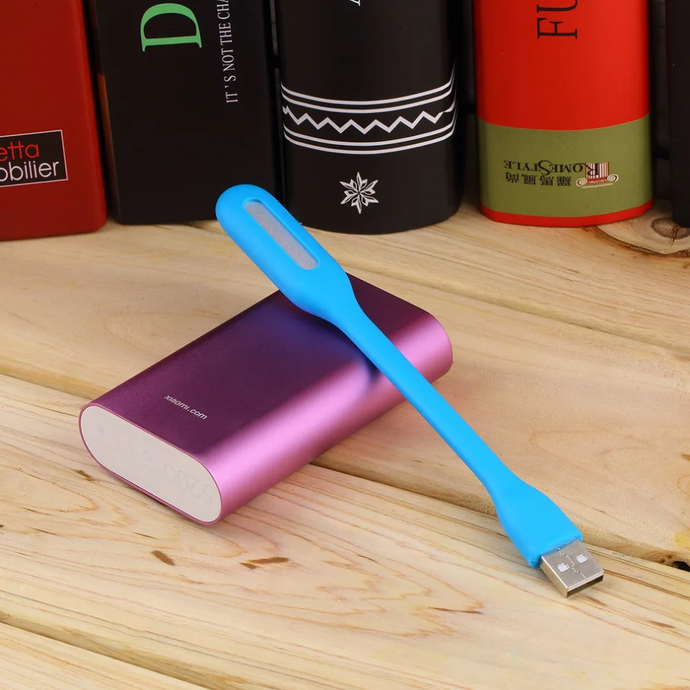 1 шт. гибкий ультра яркий мини светодиодный USB Освещение для чтения компьютера