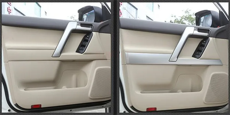 Для Toyota LAND CRUISER PRADO FJ150 внутренняя наличников панель подлокотника крышка ABS