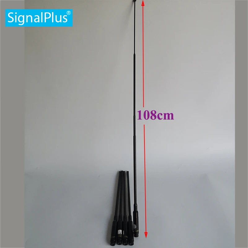Антенна UV 144 МГц 430 Двухдиапазонная телескопическая VHF/UHF 144/430 двухсторонняя