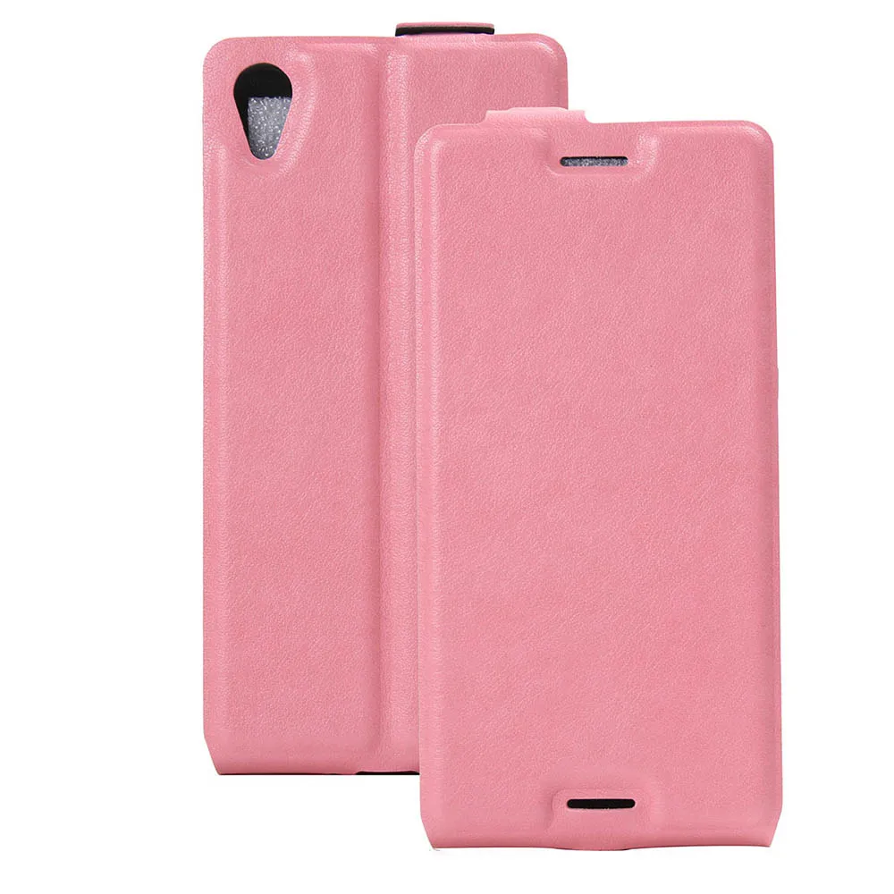 Simple Vintage Flip Leather Case Cover For Sony Xperia X F5121 / Dual F5122 (5.0 Inch) |